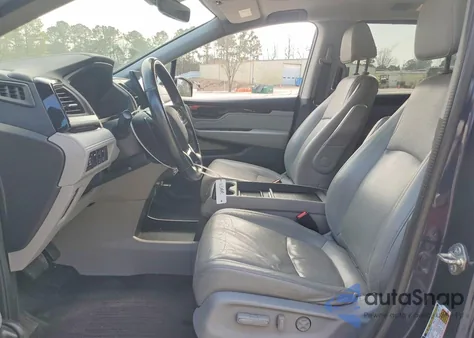 2018 Honda Odyssey Elite z USA, uszkodzony, nr VIN 5FNRL6H92JB101905